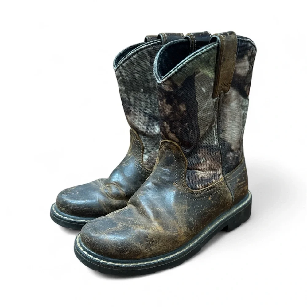 Ariat Brown Camo Boots